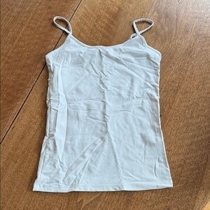 Cream colored Zara basic tank - S